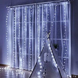 100FT LED Lights 8 Modes Remote Control 9.8x9.8Ft